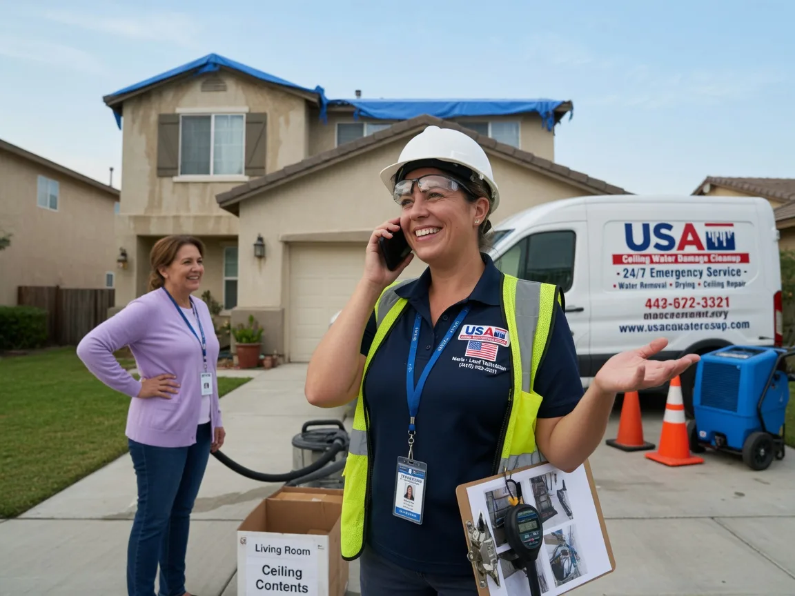 Ceiling Water Damage Restoration Delight, AR FAQs